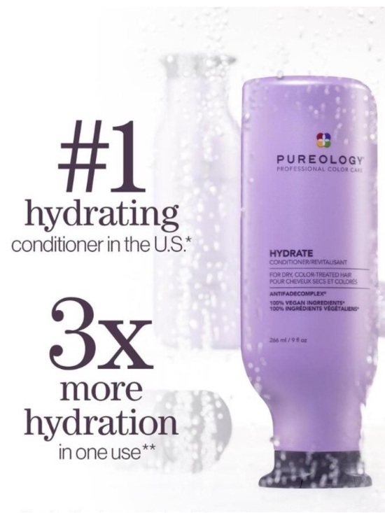 Pureology Other - Pureology Hydrate Sheer Conditioner - Lavender Purple Bottle